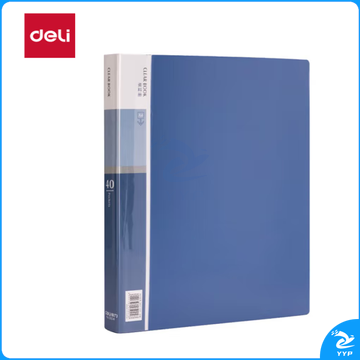 得力(deli) 5004 40页资料册 蓝色