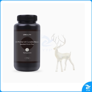 光固化3D打印耗材 标准刚性树脂500g 高韧性 高精度 低气味 快速固化颜色备注