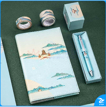 得力SZ626手帐套装230mm*230mm*60mm(颐和园) (单位：个)