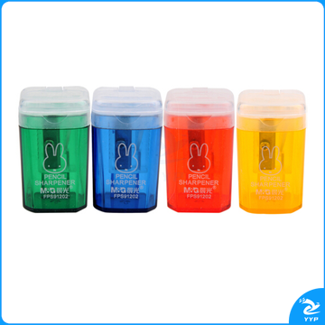 晨光 米菲卷笔刀 铅笔刀 FPS91202 (蓝色、红色、黄色、绿色 ) 48个/盒 （颜色随机)