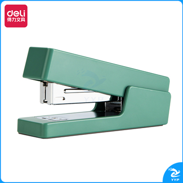 得力NS084纽赛订书机(绿)(1台订书机/盒)