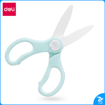 得力77772陶瓷剪刀150mm(绿色)(盒)