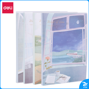 00得力T1696胶套本(一隅风光)(本)