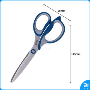 得力77759剪刀175mm（单位：把）蓝
