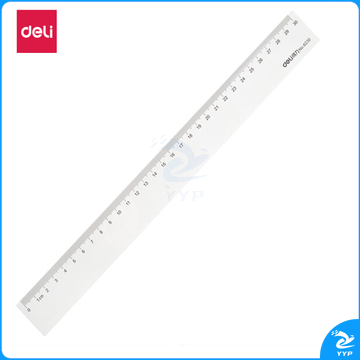 得力 （deli ) 6230 30cm 塑料直尺 