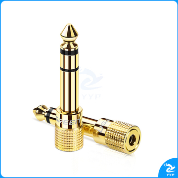 绿联 20503 麦克风转接头 6.5mm转3.5mm 公对母 (计价单位：个)