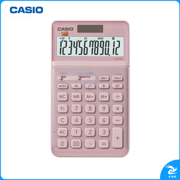卡西欧 JW-200SC-PK stylish时尚计算器 璨光粉