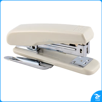 晨光 12号侧带起钉器订书机 金属拉杆办公订书器 ABS92718 灰