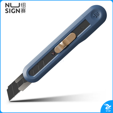 得力纽赛NS062纽赛大号美工刀171*31*22mm(蓝色)(12把/盒)