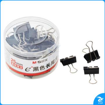 晨光 ABS92735 长尾夹 黑色 25mm 48枚/筒 5筒装