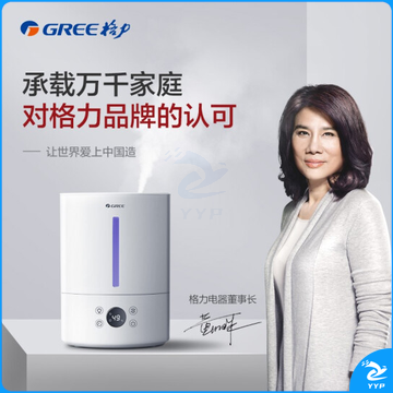 格力(GREE) SCK-40X72 加湿器4升低噪空气加湿