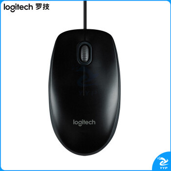 罗技 M100r 有线鼠标 黑色ydfg-240307160816
