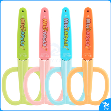 得力6060学生卡通剪刀(混)(把)