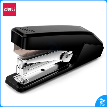得力 省力订书机 0468 12# 25页 适用24/6-26/6钉 黑色