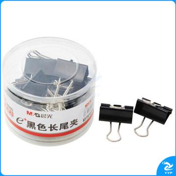 晨光ABS92733长尾夹 41mm 黑色 24枚/筒 5筒装