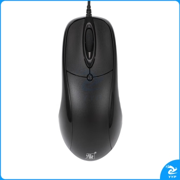 力胜 3代USB加重 鼠标 笔记本 台式电脑 有线鼠标 游戏鼠标 300C黑色鼠标USB接口