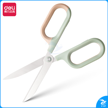 得力纽赛NS055省力剪刀尺寸180mm(绿色)(把)