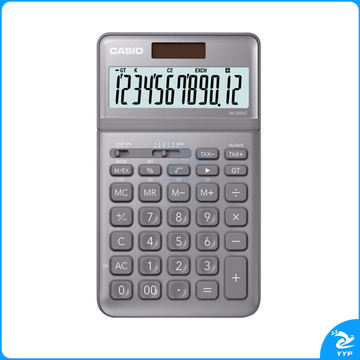 卡西欧 JW-200SC-GY stylish时尚计算器 铂晶银