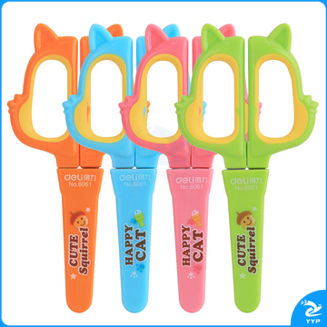 得力6061学生卡通剪刀(混)(把).