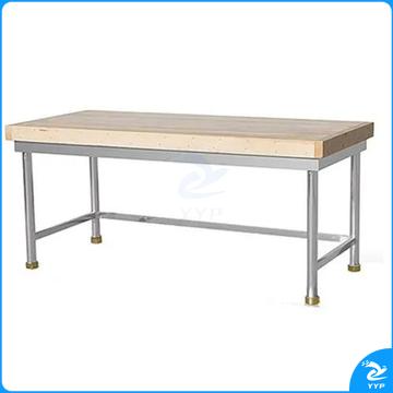 木案工作台 厨房操作台商用打荷台 木面案板台1800*800*800mm