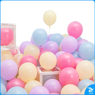 国标 12寸马卡龙混色气球 50个/包