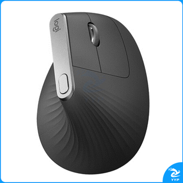 罗技 Logitech 无线蓝牙鼠标 MX Vertical 无线+蓝牙-优联双模式 (黑色) 垂直鼠标