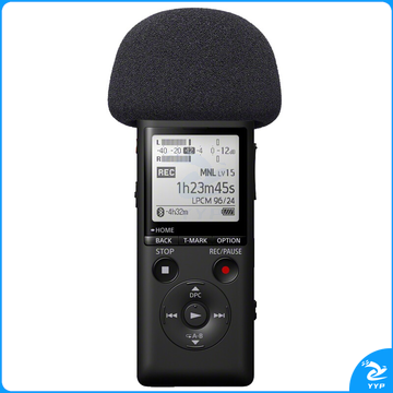 索尼 SONY 数码录音棒 PCM-A10 16G (黑) 专业线性录音 高清降噪手机远距离操控无损音乐播放器