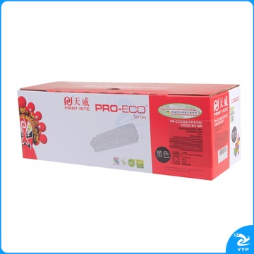 天威 PRINT-RITE 激光碳粉盒 PR-CC530/CE410A/CRG318/418R TRHF67BPEJ 2200页 (黑色) 专业装 带芯片