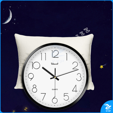 天王星 Telesonic 挂钟 S9651-2 30.5cm (黑色)