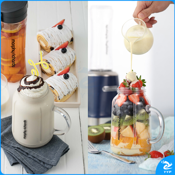 摩飞电器 Morphyrichards 便携果汁机 MR9500 300W 600ml (蓝色)