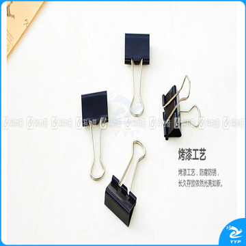 晨光 M＆G Eplus盒装黑色长尾夹 ABS92729 25mm  12个/盒 12盒/包 240盒/箱