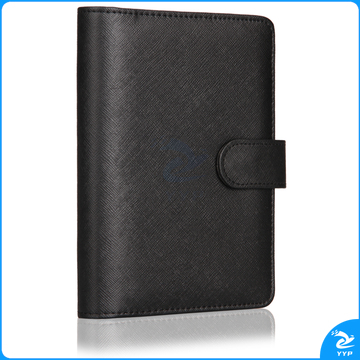 得力3152 活页记事本7寸/100页(黑)(单位：本)