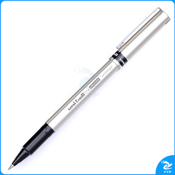 三菱 uni 拔帽耐水性签字笔 UB-177 0.7mm (黑色) 12支/盒