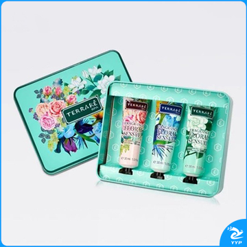 天芮 香氛花语手霜套装 (香根鸢尾+馥郁玫瑰 +栀子花香) 30ml*3支/盒 36套/箱