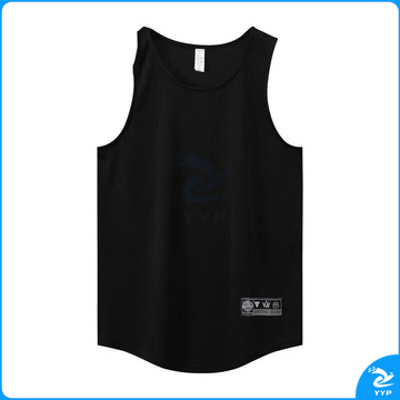 俞兆林（YUZHAOLIN） 坎肩运动背心 广-259234 黑色 男夏宽松透气速干