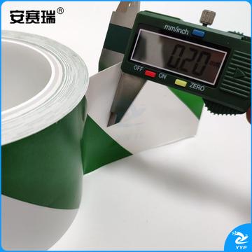 安赛瑞14341地板划线胶带绿白100mm*22m（卷）