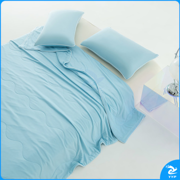 伊伊爱 凉感夏被 BZ0SXM2301094 200*230cm 面料:100%聚酰胺纤维 填充:40%聚酰胺纤维+60%聚酯纤维 1500g (气质蓝) 袋装