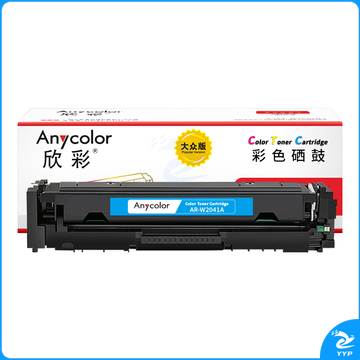 欣彩 AR-W2041A蓝色硒鼓 大众版带芯片 适用惠普W2041A 416A M454dn M454nw M454dw M455dn M479dw激光打印机
