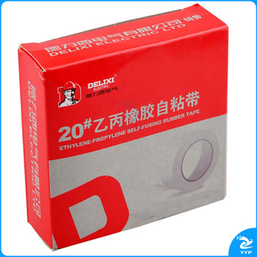 德力西 J-20高压防水自粘带 10KV绝缘胶带 电工胶带 尺寸 25mm * 5m* 0.8mm PVCFSJ20H（卷）