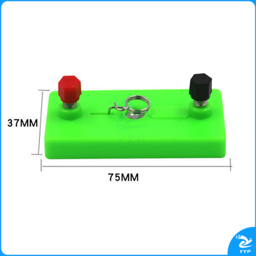 国标 科学物理实验器材 灯座 75*37*27MM