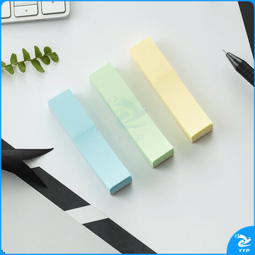 晨光 M＆G 优事贴三分条自粘便条纸 YS-12 76*17mm*3 (黄色、绿色、蓝色) 100页/条 3条/包