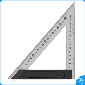 得力工具 DL303200 铝压铸三角尺 200mm（单位：把）