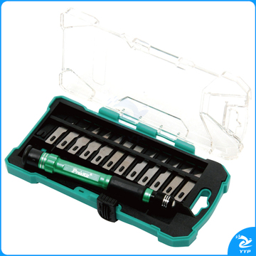 宝工PD－398/14pcs铝合金雕刻刀组套(个)