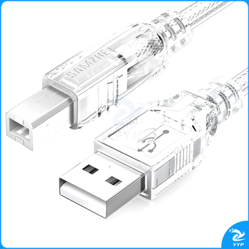 山泽 SAMZHE 打印线数据线 USB2.0方口连接线 公对公 AM/BM UK-405 5米