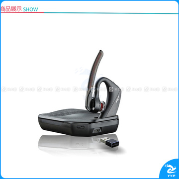 缤特力 plantronics 高清商务蓝牙耳机耳麦 Voyager 5200UC  适用于电脑与手机 单耳 降噪麦克风 入耳式 UC通用 包含USB蓝牙适配器及充电盒 充电线