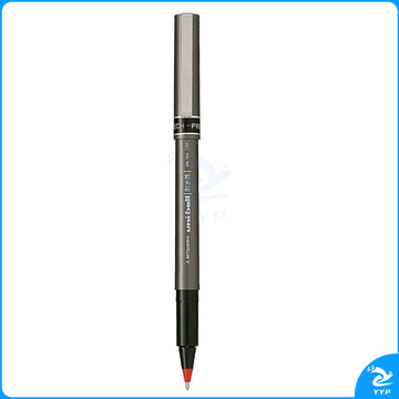 三菱 uni 拔帽耐水性签字笔 UB-155 0.5mm (红色) 10支/盒