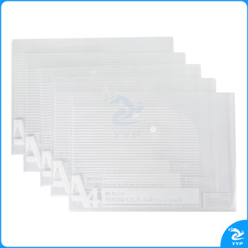 晨光 M＆G 透明纽扣袋 ADM95074 A4 (透明白) 10个/包