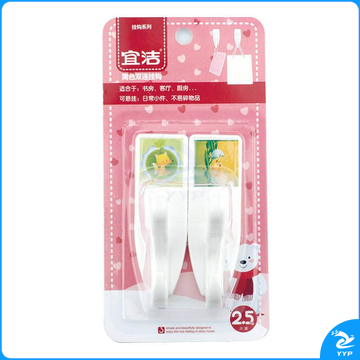 宜洁 Y-9522无痕衣帽钩*2只装/板（单位：板）