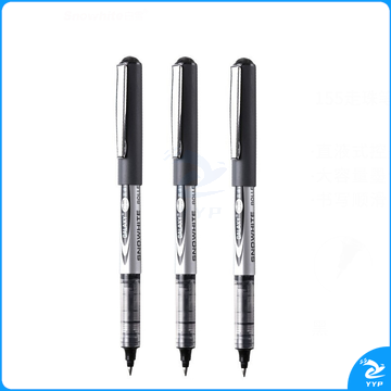 白雪 Snowhite 直液式子弹头走珠笔 PVR-155 0.5mm (黑色) 12支/盒