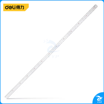 得力工具 DL8120 钢直尺 120cm （单位：把）